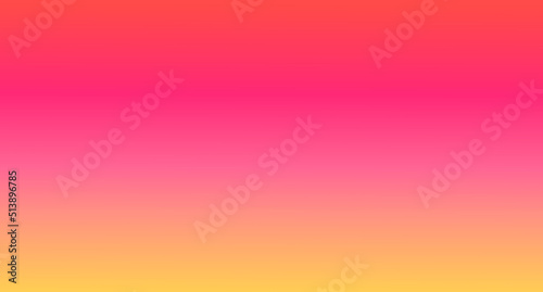 Fotografia, Obraz Yellow and pink colors gradient background.