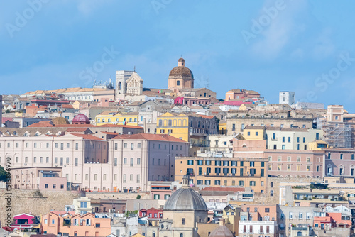 Vue de la ville de Cagliari, Sardaigne, Italie.