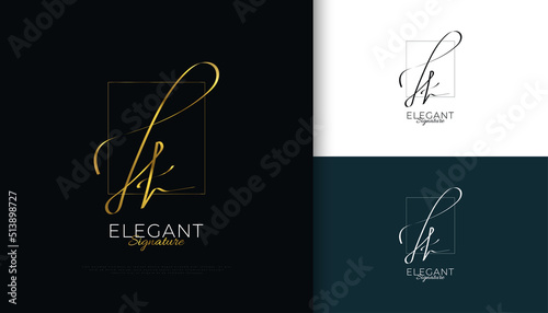 JT Initial Signature Logo Design with Elegant and Minimalist Gold Handwriting Style. Initial J and T Logo Design for Wedding, Fashion, Jewelry, Boutique and Business Brand Identity