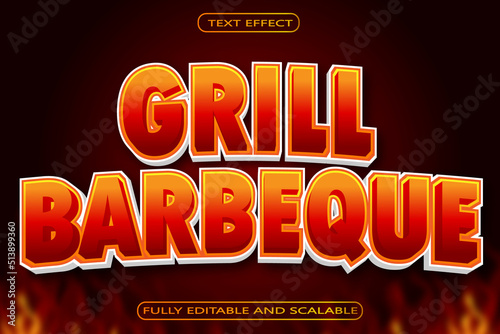 Baberque Editable Text Effect 3 Dimension Emboss Modern Style