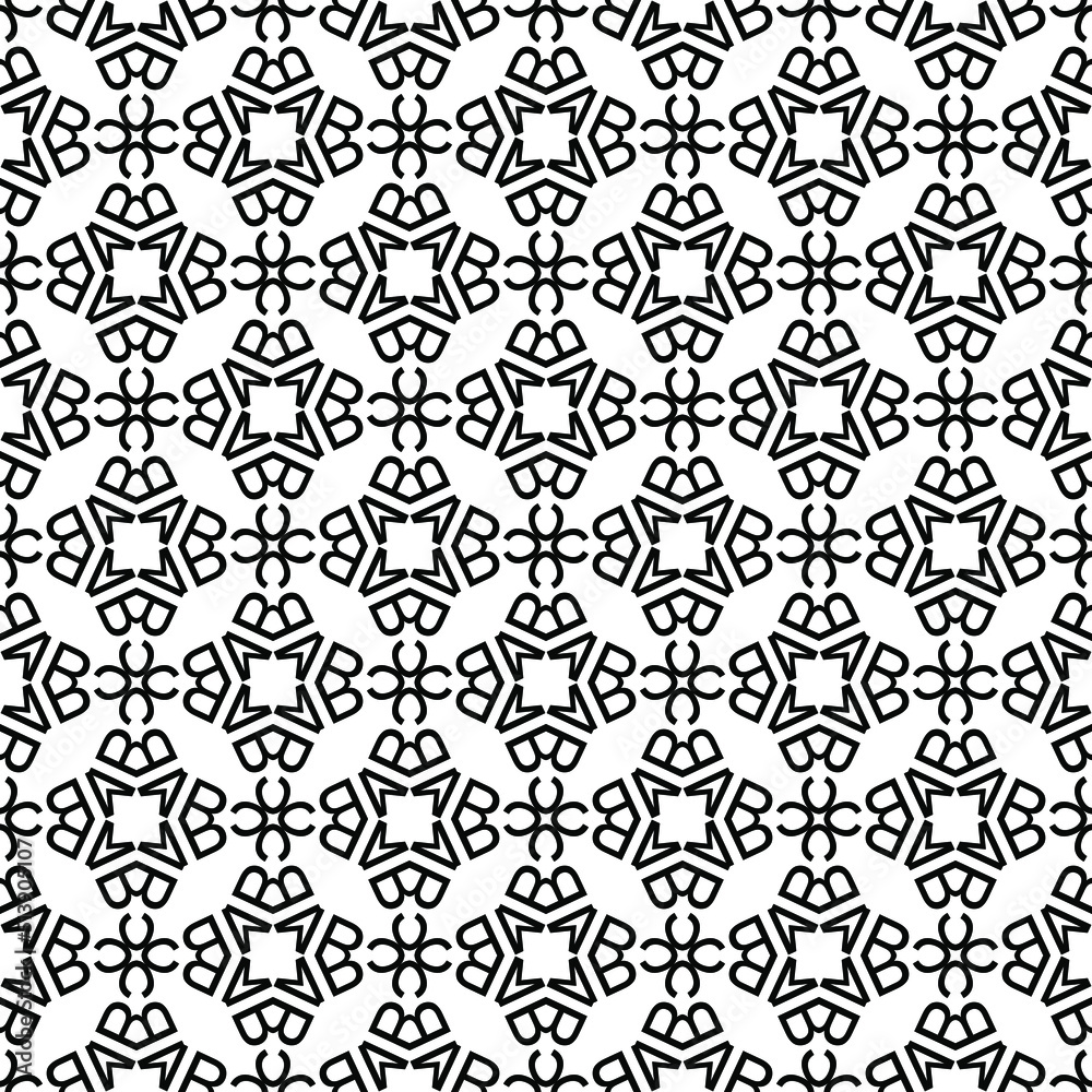 Vector seamless pattern. Modern stylish texture. Monochrome geometric pattern. Abstract background with hexagonal and triangular texture. Black and white seamless grid line .Simple minimalist patter
Vector seamless pattern. Modern stylish texture. Monochrome geometric pattern. Abstract background with hexagonal and triangular texture. Black and white seamless grid line .Simple minimalist patter