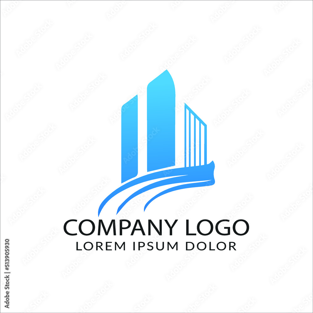 Real state company logo design