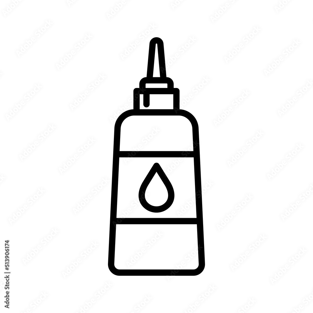 Glue icon. Pictogram isolated on a white background. Glue icon. Pictogram isolated on a white background.
