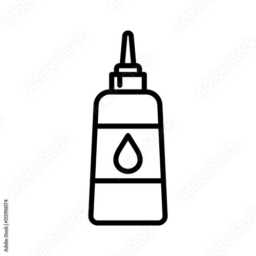 Glue icon. Pictogram isolated on a white background.