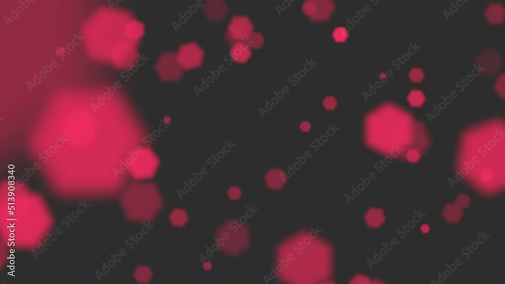 Red glitters and particles on black background, abstract cinematic, holiday and winter style Red glitters and particles on black background, abstract cinematic, holiday and winter style
