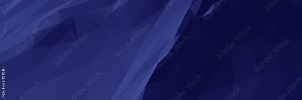 Obraz premium 3D render low polygon stone mountain.