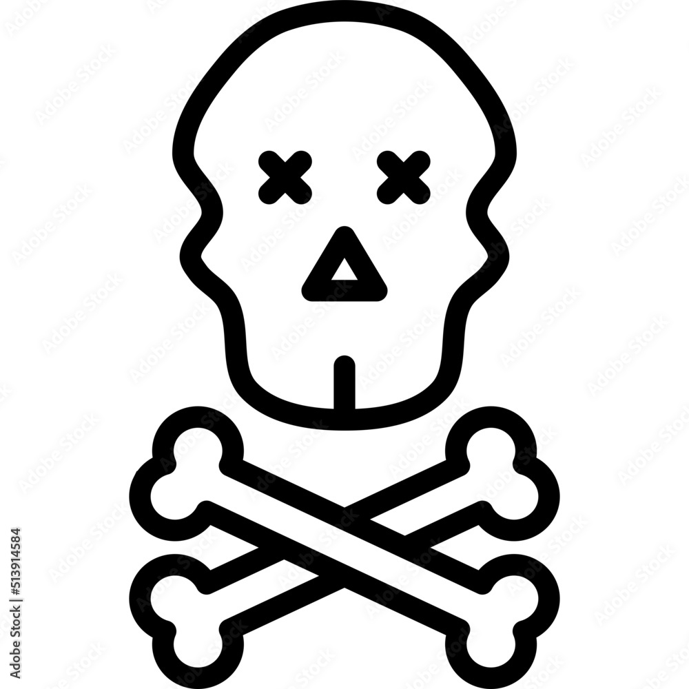 Crossbones Icon Crossbones Icon