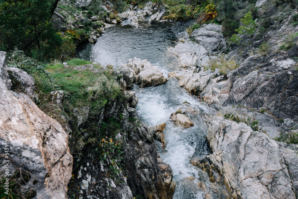 Start of a river from underground Start of a river from underground