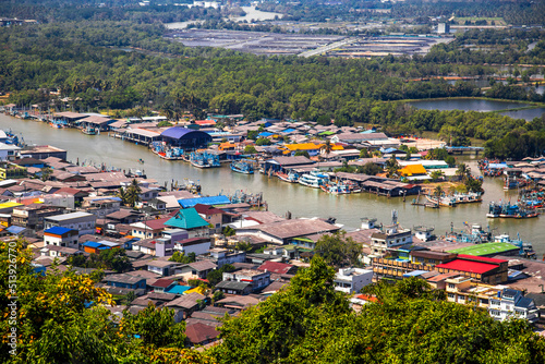 Khao Matree or Khao Matsee viewpoint in Chumphon, Thailand