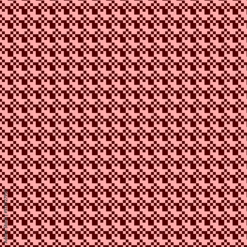 red knitted background