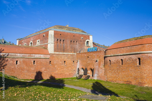 Old military system of fortification (Bastion) in Zamosc, Poland	 photo