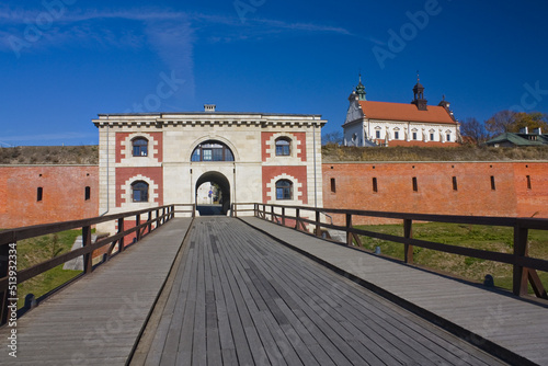 Szczebrzeska Gate of fortifications in Zamosc, Poland	
 photo