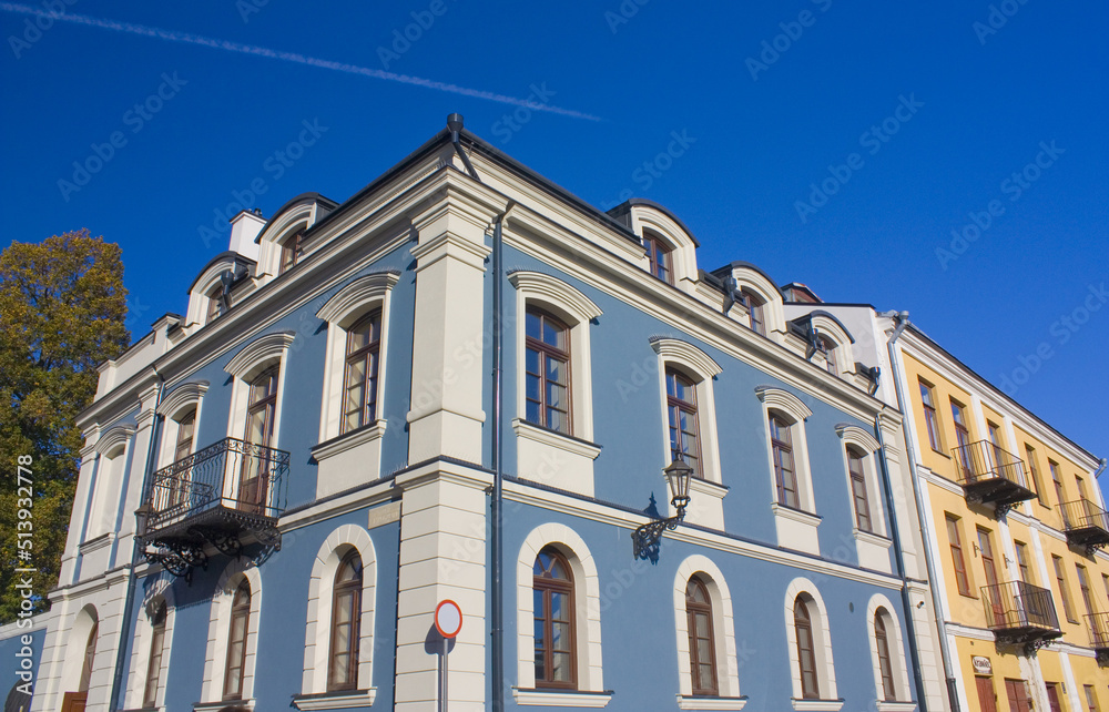 Building at Salt Market Square (Rynek Solny) in Old Town of Zamosc
