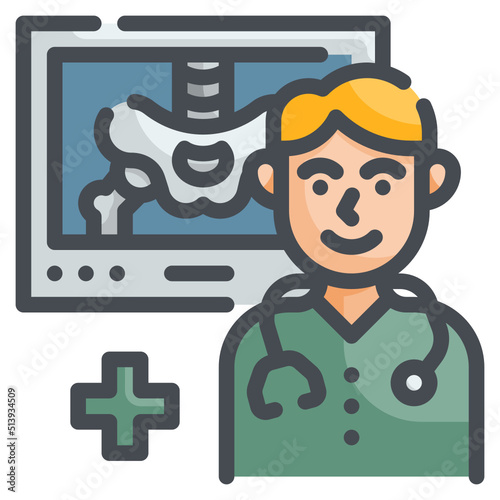 xray line icon