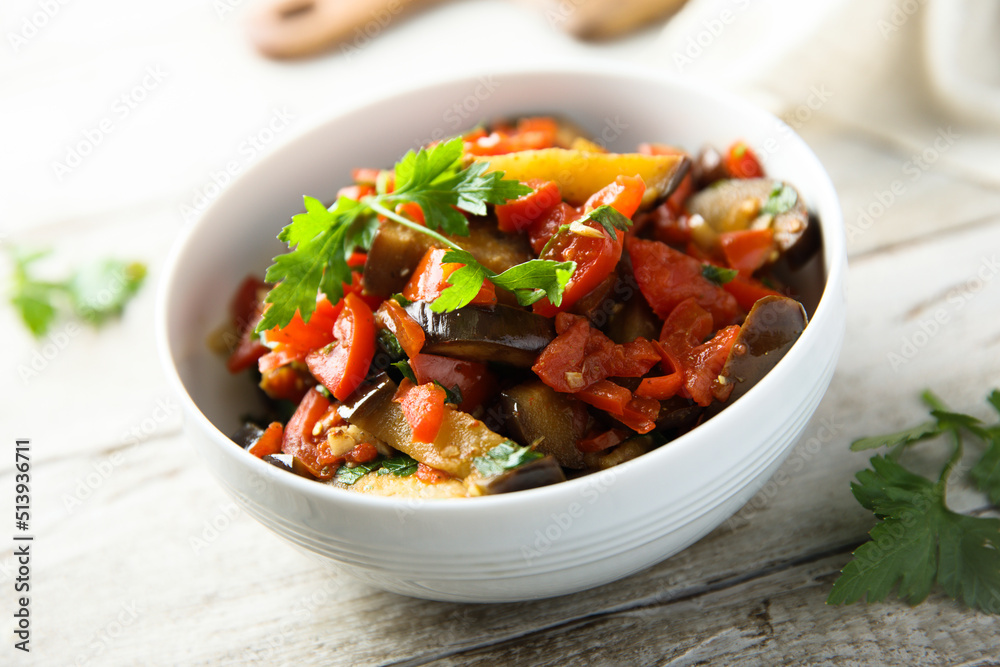 Vegetable ragout with fresh parsley Vegetable ragout with fresh parsley