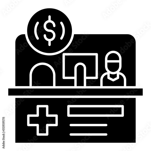 counter glyph icon