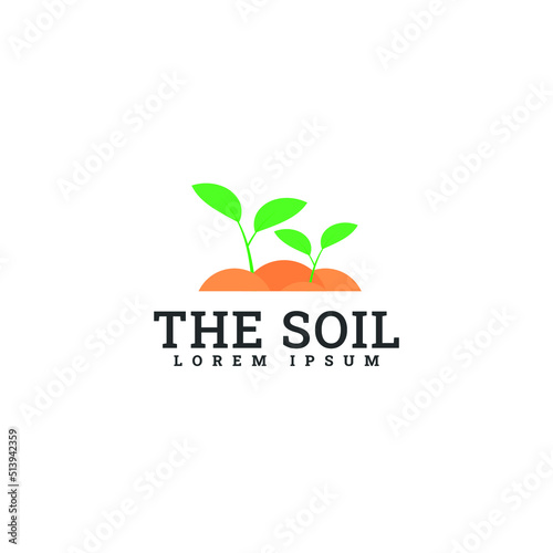 soil logo template