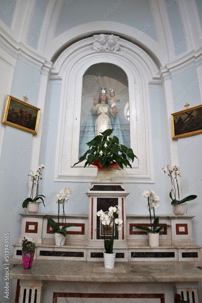 Ischia - Cappella dell'Immacolata nella Chiesa di Maria delle Grazie
