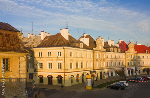 Architecture of Old Town in Lublin, Poland 