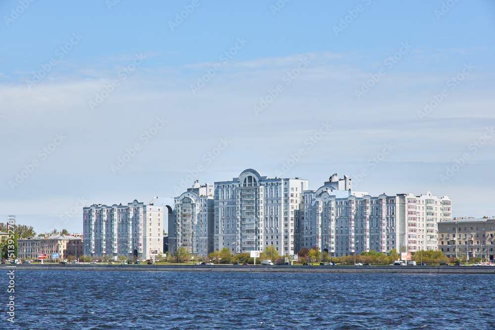 View of various cityscapes from the water View of various cityscapes from the water