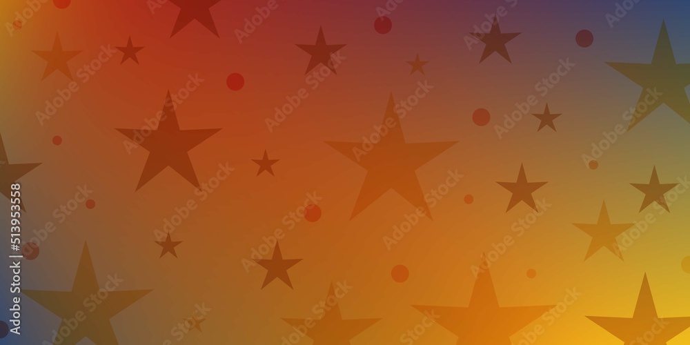 Red gradient galaxy sky with stars bokeh banner Red gradient galaxy sky with stars bokeh banner