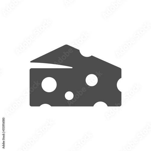 Farm cheese triangle piece with holes isometric vintage icon vector illustration local dairy product