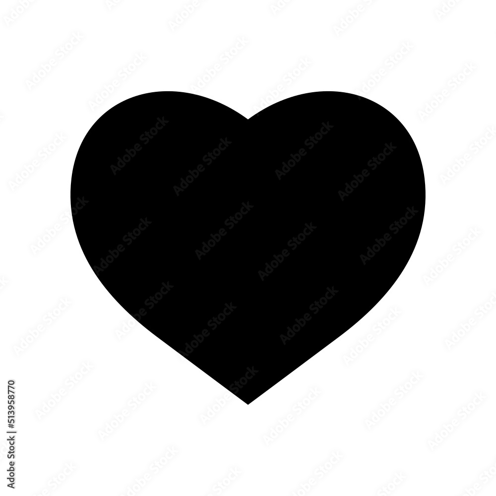 Love Icon Vector Symbol Design Illustration Love Icon Vector Symbol Design Illustration