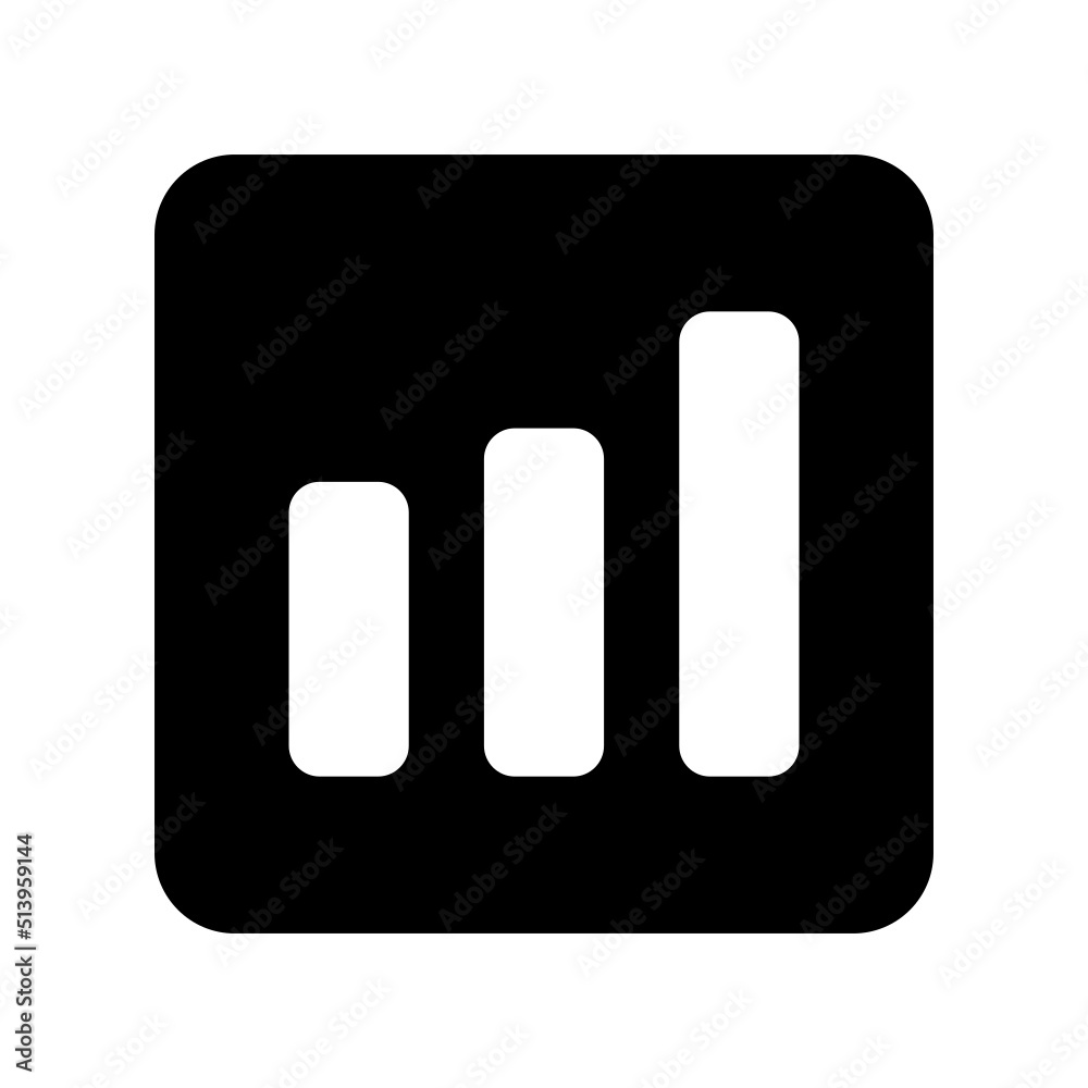 Chart Icon Vector Symbol Design Illustration Chart Icon Vector Symbol Design Illustration