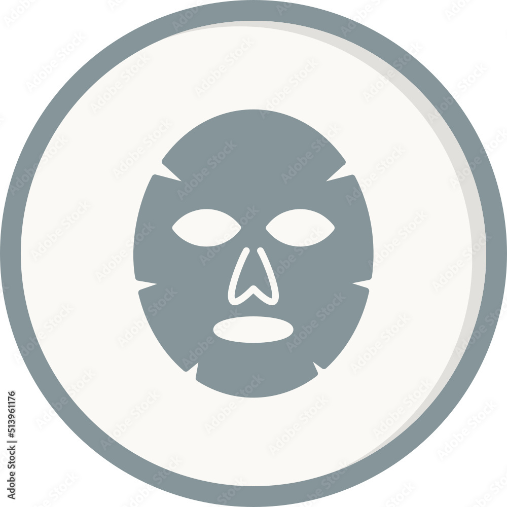 Facial mask Icon Facial mask Icon