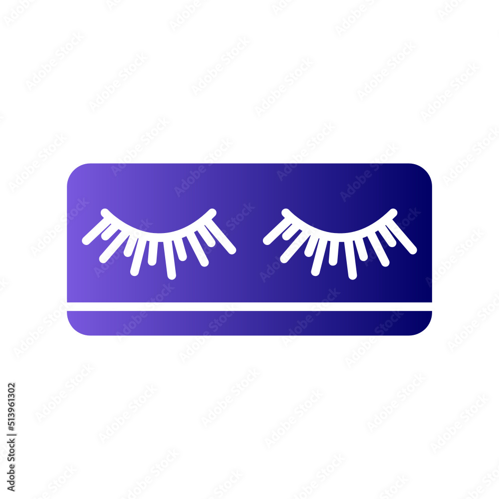 Obraz premium Eyelashes Icon