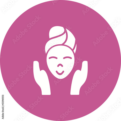 Facial treatment Icon