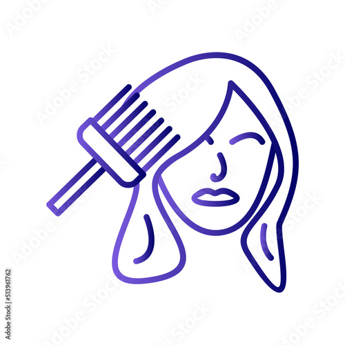 Hair dye Icon