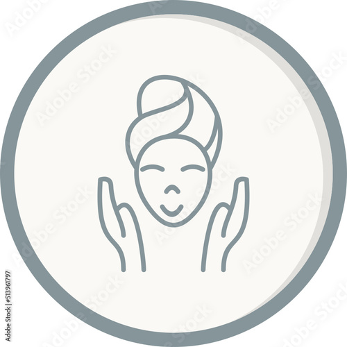 Facial treatment Icon