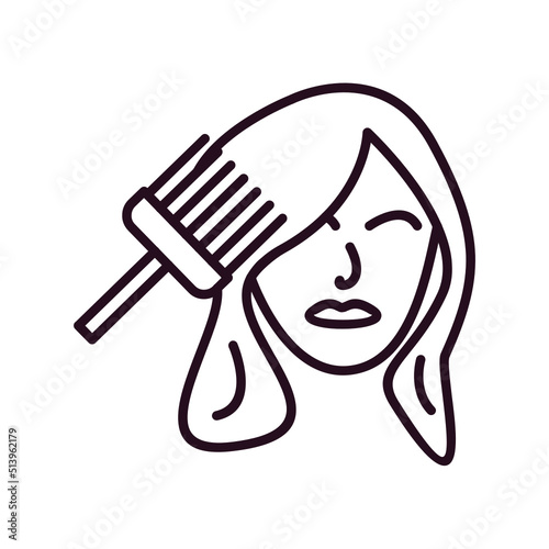 Hair dye Icon