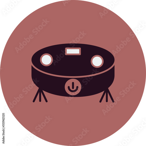 Robot vacuum cleaner Icon