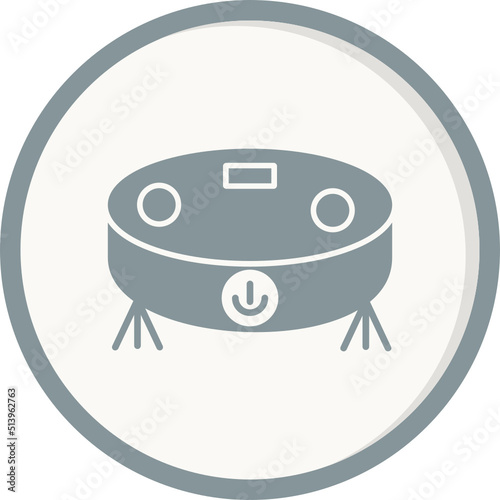 Robot vacuum cleaner Icon