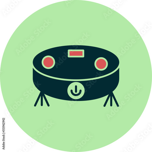 Robot vacuum cleaner Icon