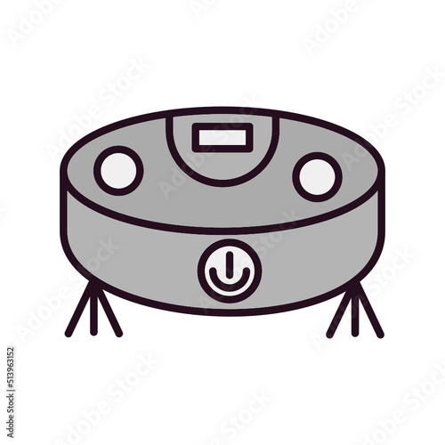 Robot vacuum cleaner Icon