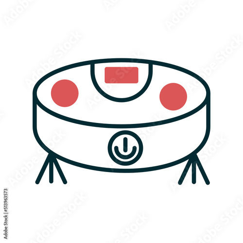 Robot vacuum cleaner Icon