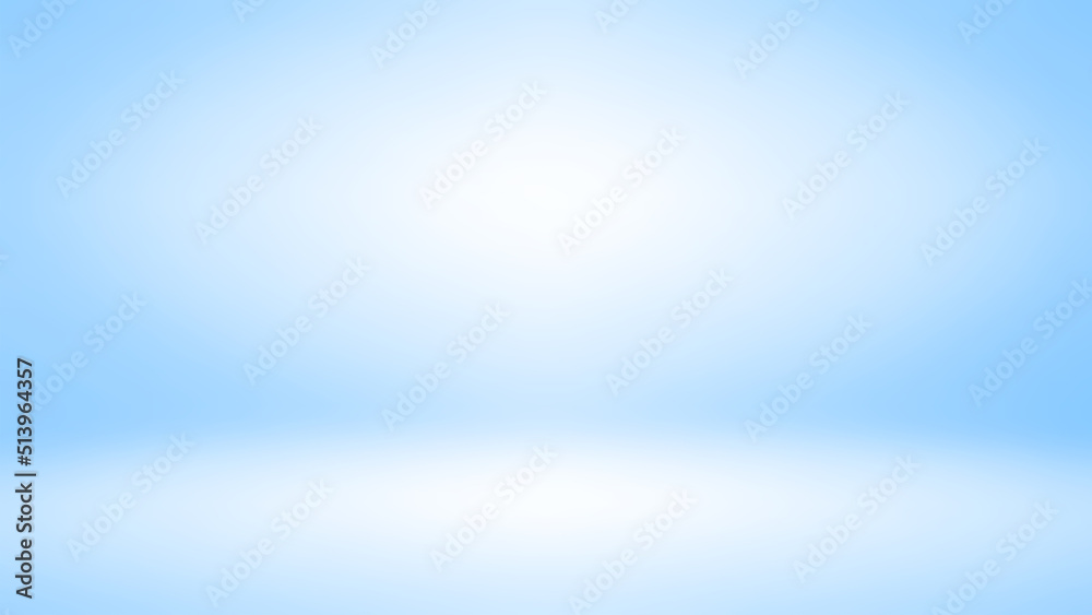 Empty blue color studio room background, can use for background and product display Empty blue color studio room background, can use for background and product display