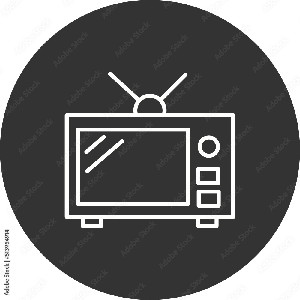 Old tv Icon Old tv Icon