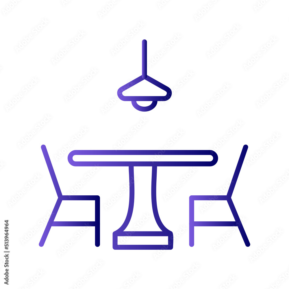 Dining table Icon Dining table Icon