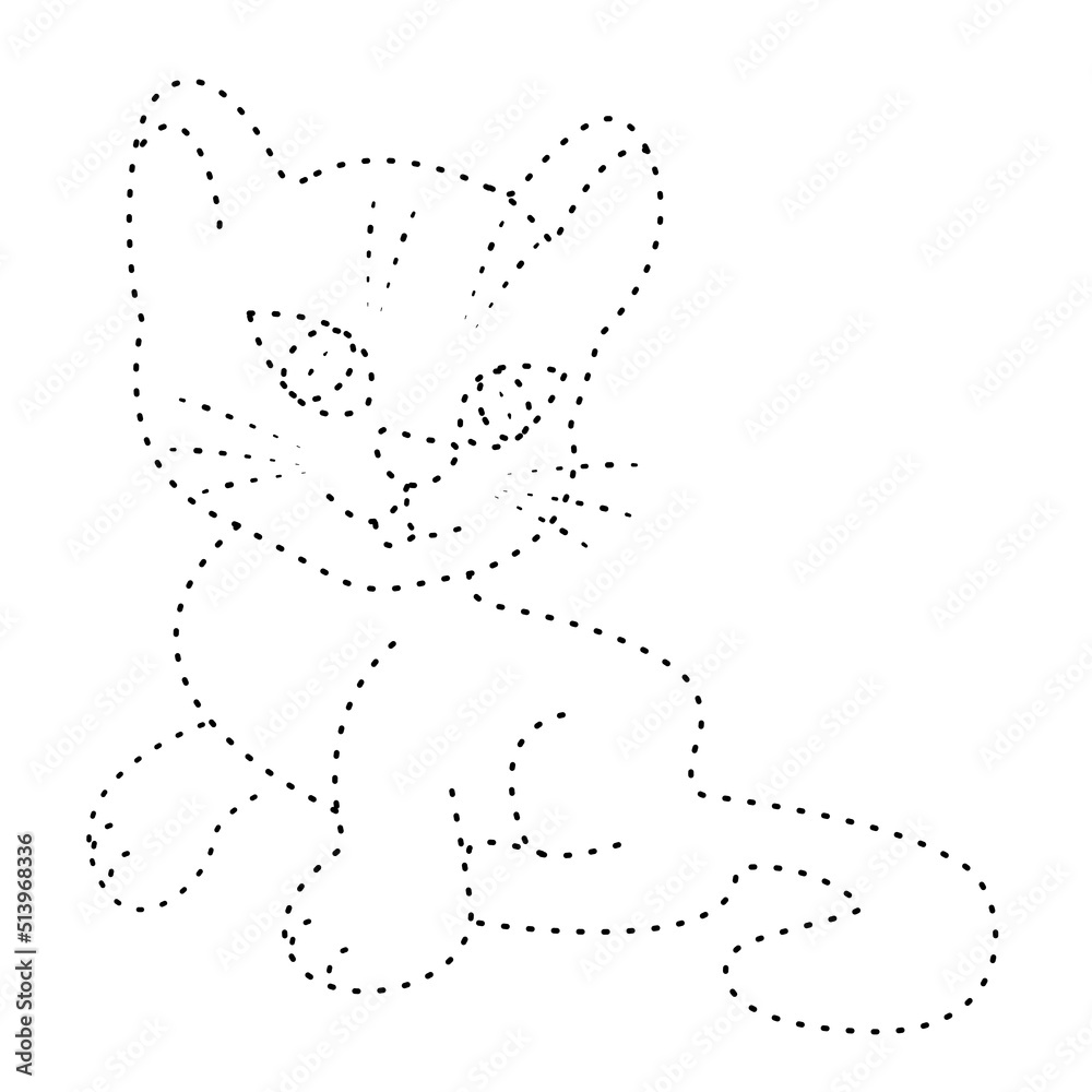 Connect the Dots by Numbers To Draw the Cat. Dot To Dot Education Game and  Coloring Page with Cartoon Cute Kitten Character Stock Vector -  Illustration of drawing, kids: 266886256