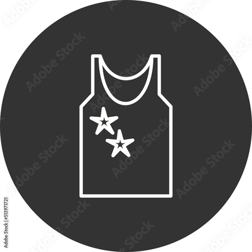 Sleeveless shirt Icon