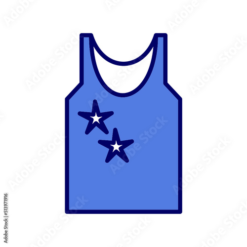 Sleeveless shirt Icon