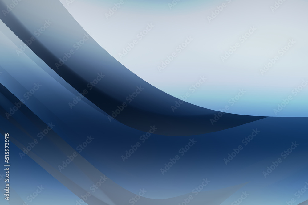 Dynamic trendy simple fluid color gradient abstract cool background with overlapping line effects.  Illustration for wallpaper, banner, background, card, book, pamphlet,website. 2D illustration..