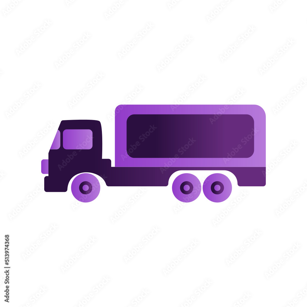 Fototapeta premium Truck Icon