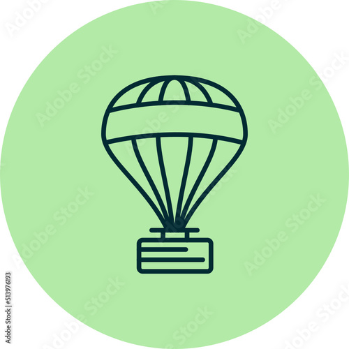 Hot air ballon Icon