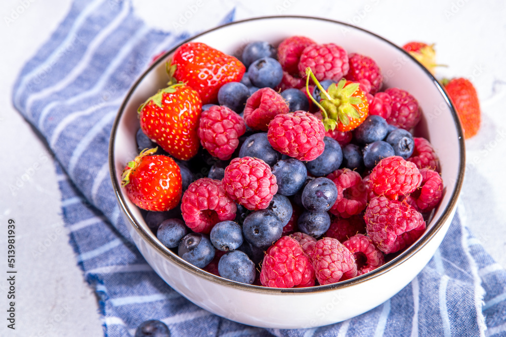 Fresh summer berry bowl Fresh summer berry bowl