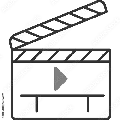 Clapperboard Icon